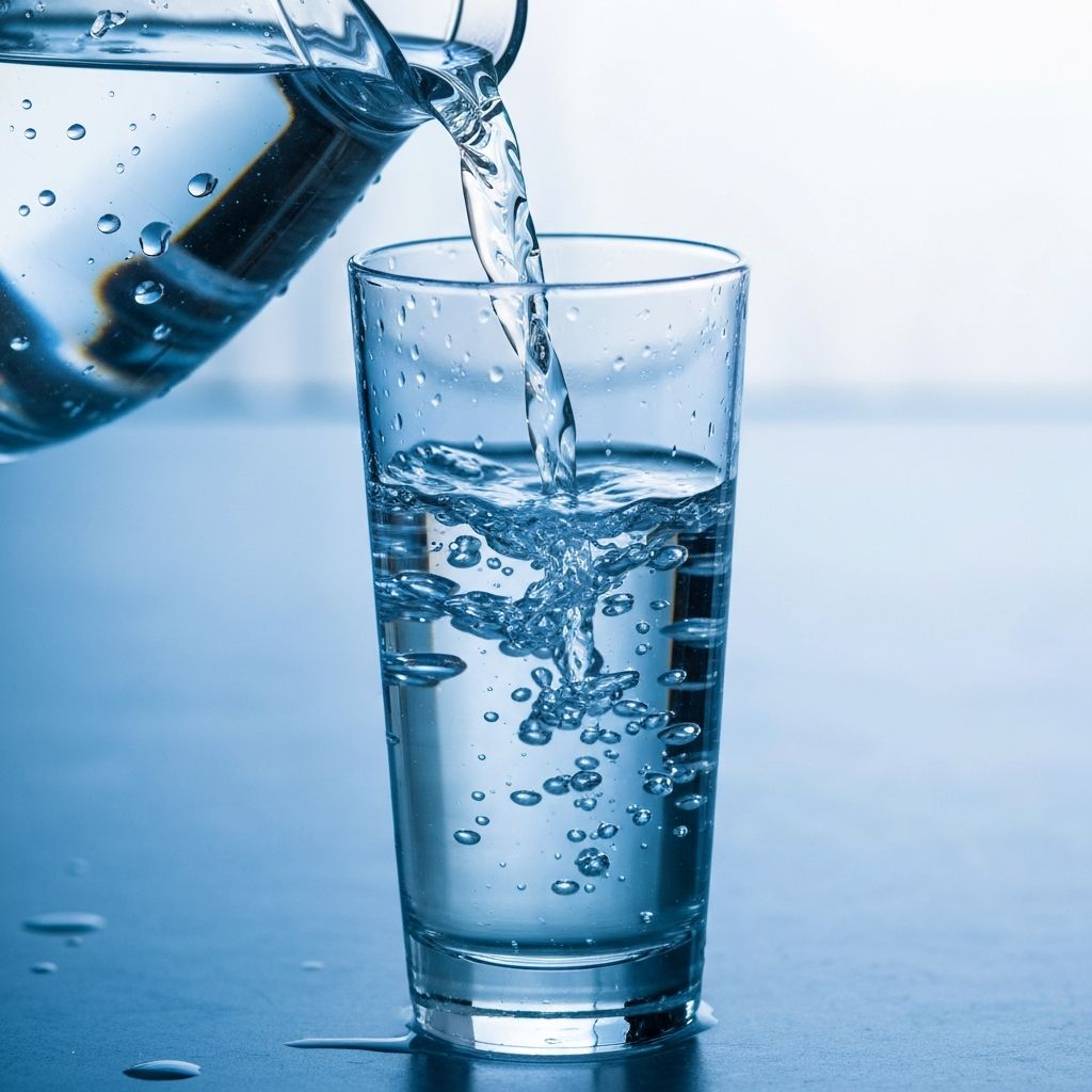 Fresh water representing hydration