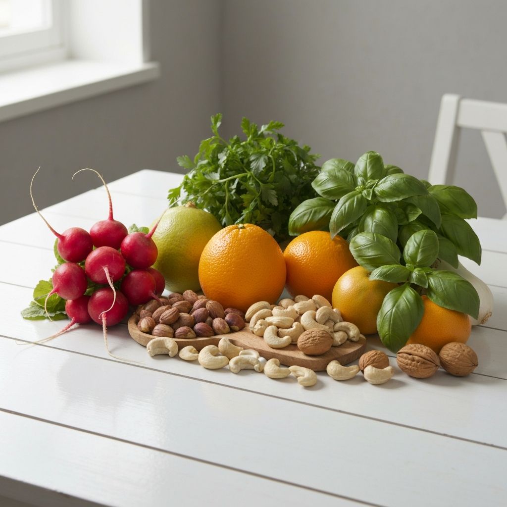 Essential vitamins and nutrients